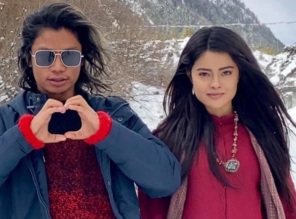 Santosh Sen And kristina gurung